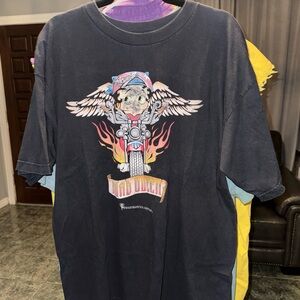 Kids Black Graphic T-Shirt